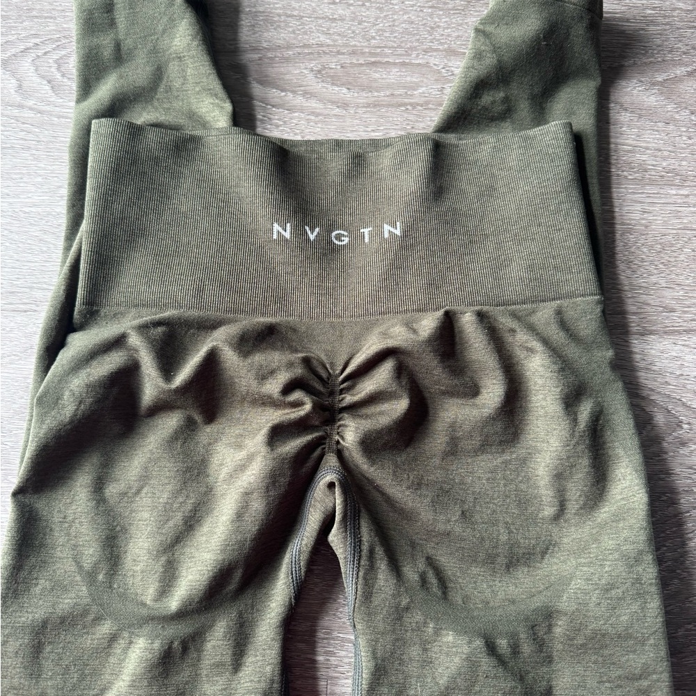 NVGTN Olive Contour 2.0 High-Waist Leggings